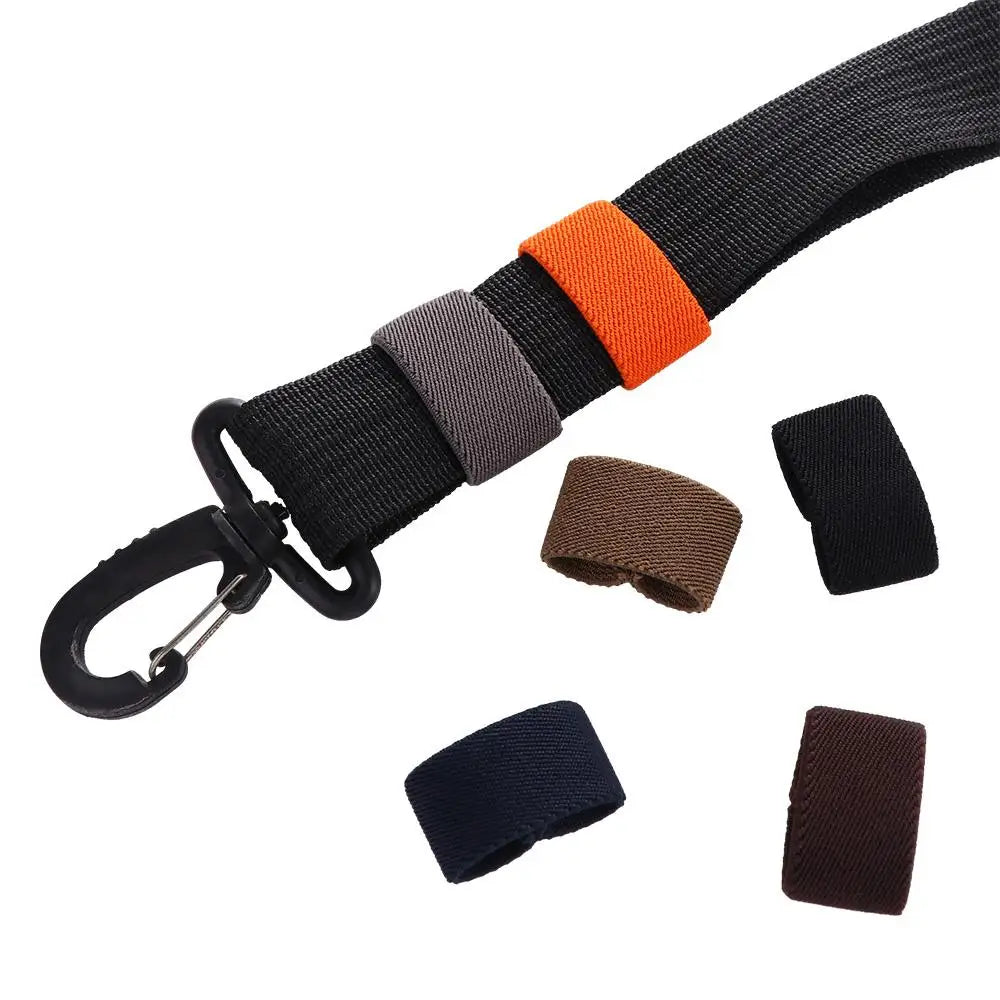 Belt Ring Elastic Web Belt Loop DIY Leather Craft Belt Elastic Ring New Thickened Belt Loop Elastic Buckle Fixed Trouser Belt