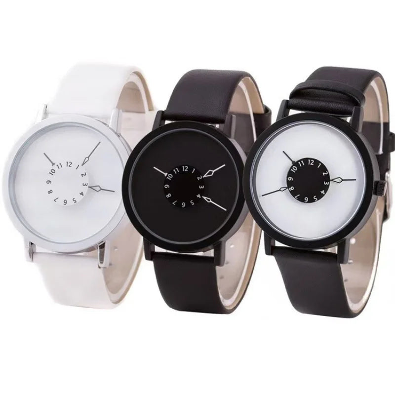Affordable Fashionable And Personalized Wristwatches With Creative Arabic Numeral Dials For Students, Men And Women