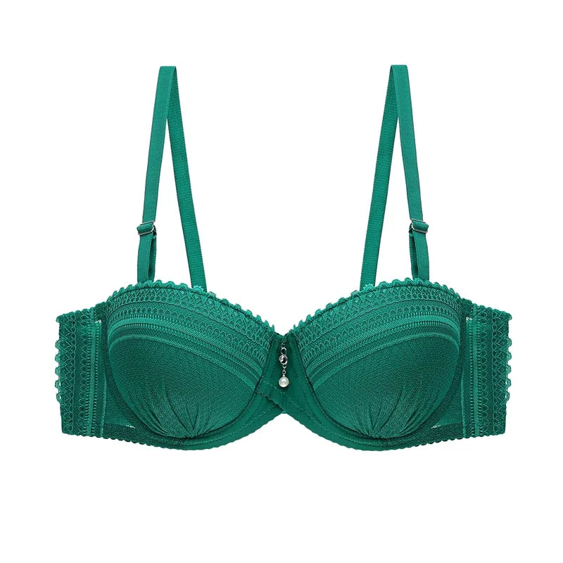New 2022 Bras for Women Half Cup Push Up Bra Sexy Lace Underwear Women 80 85 90 95BC Female Push Up Bra Brasieres Lingerie