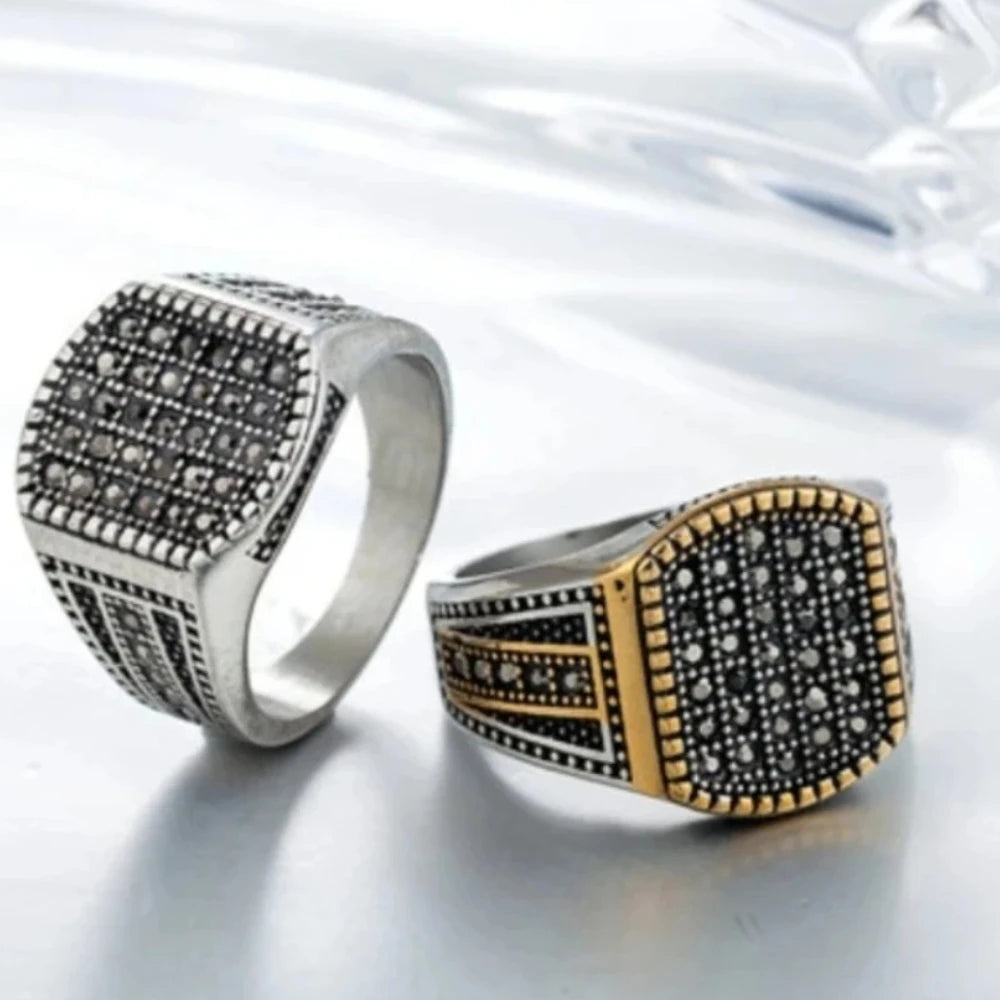 Retro Heren Ring Persian Iran Fawahar Farawal Faruhar Zoroastrian Rings Wedding Ring Jewelry Gifts