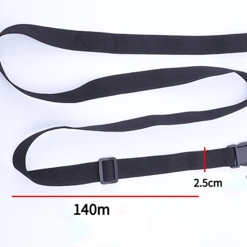 1.4M Buckle Tie-Down Belt Cargo Straps for Car Motorcycle Bike with PP Buckle Tow Rope Strong Card Buckle Belt for Luggage Bag