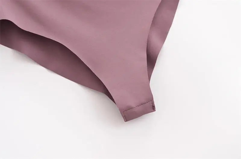 Bodysuits Summer Women's 2025 New Elastic Tight-Fitting Jumpsuit Chic Elegant Holiday Women Bodysuits Fashion Youth Jumpsuit