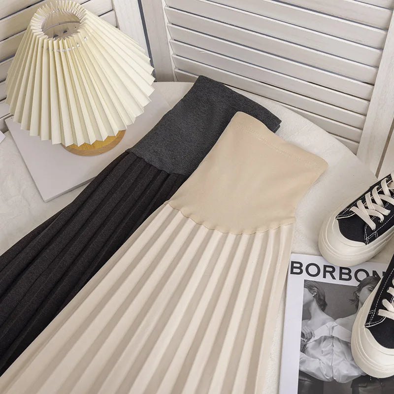 Winter Fashion Maternity Clothing Dress for Pregnant Women Maternity Skirts Pregnancy Pants Maternity Dress