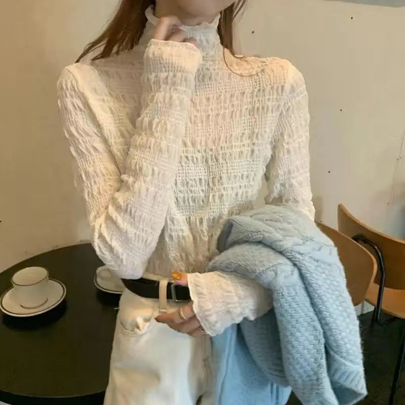 Sweater Pony Embroidered Sweater Jacket Autumn and Winter Temperament Sweater Cardigan French Style Versatile Top