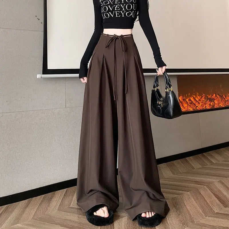 Female Trousers Dress Work Tailoring Clothing Trends 2025 Classic Original Aesthetic One Size New In Women's Pants Skirt Office