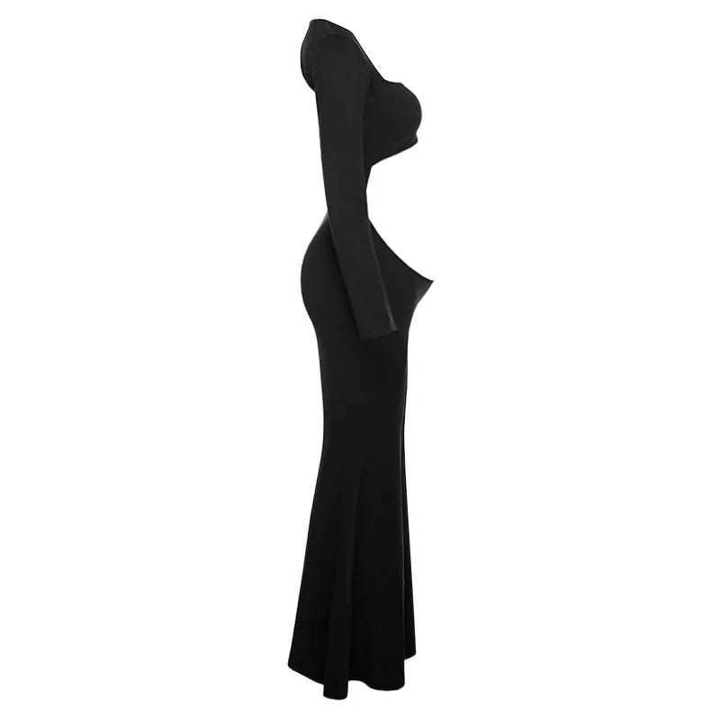 Maternity Dresses For Photo Shoot Sexy Cut Out Front Open Backless Maxi Dress Wedding Party Photography Pregnant Women Clothes