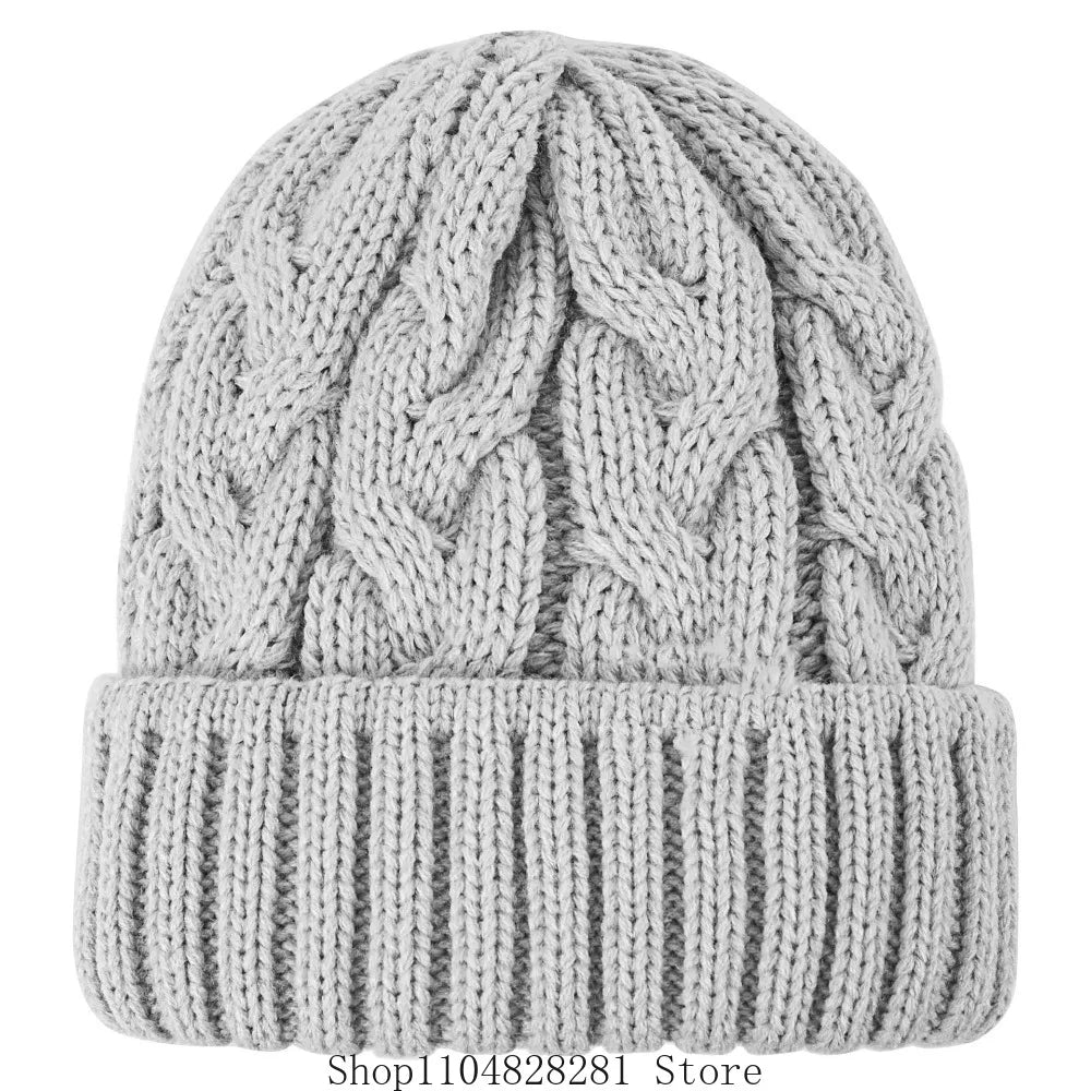 Winter Women Hat 2025 New Autumn Handmade Female Warm Cap Knitted Beanie Girl Hats Woman Bonnet Femme Chunky Thick Stretchy Hats