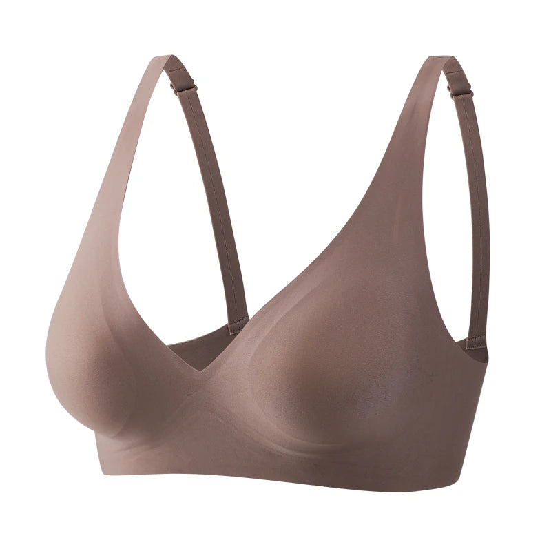 Sexy Bras For Women Seamless Women's Bra No Wire Push Up Brassiere Underwear Breathable Soft Thin Female Intimates  Lingerie