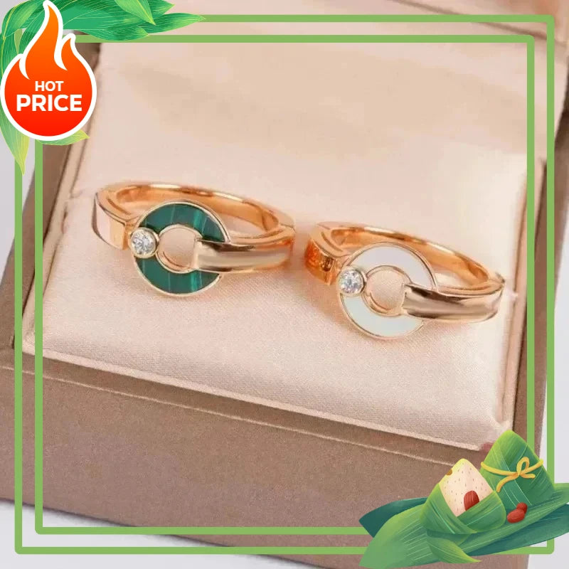 925 High-quality Women's Jewelry Ring Is Like A Rainbow, Which Takes You Into The Fairy Tale World To Meet Prince