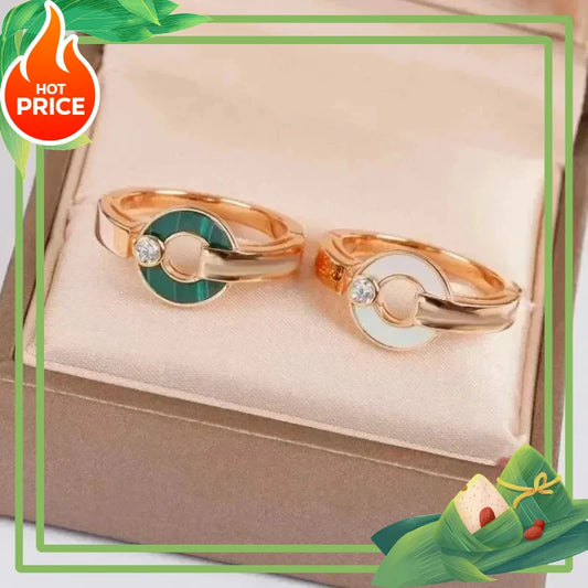 925 High-quality Women's Jewelry Ring Is Like A Rainbow, Which Takes You Into The Fairy Tale World To Meet Prince