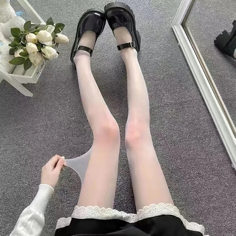 Sexy Black Houndstooth Stockings Lingeries For Women Tights High NightClub Party Gift Women Pantyhose