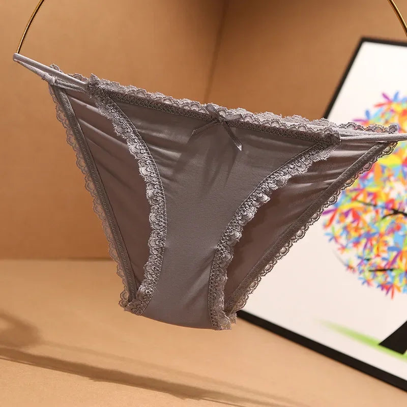 Sexy Women's Panties Seamless Underwear Women Lingerie Breathable Low Waist Briefs Intimate Comfort Underpants