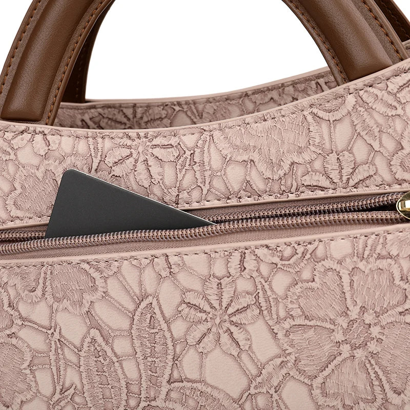 Elegant Women's Handbag Sturdy Handles Adjustable Strap Stylish Unique Durable Design Crafted With High-Quality Materials
