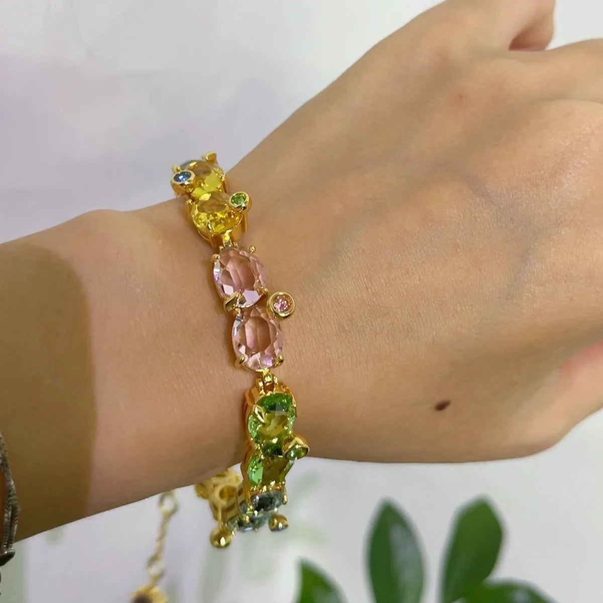 Bracelet High Quality New Sales Trend Jewelry Original Luxury Brand Shiny Cut Christmas Birthday Party Engagement Gift for Women