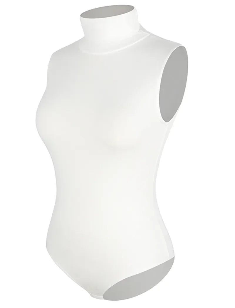 Bodysuit for Women Tummy Control New Tops Body Shaper Compression Butt Lifting Shapewear High Collar Sleeveless Bodysuits