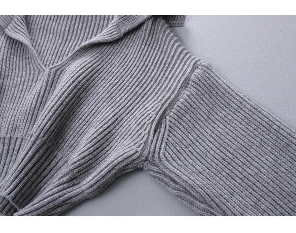 Women's Sweaters Fall/winter 2025 New In Deep V Lapel Pullover Sweater Camisole Two-piece Set Sweater Set Office Lady Jumpers