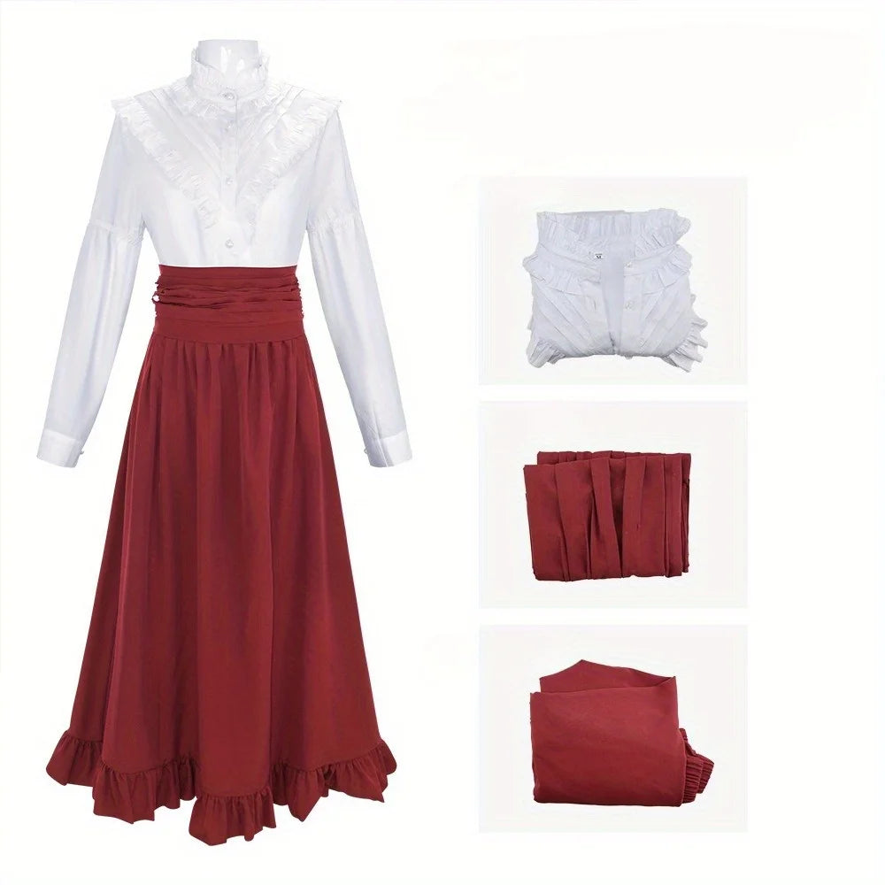 19th Century Victorian Women's Dresses Classic Two-piece Renaissance Dresses Women's Stage Performance Costumes