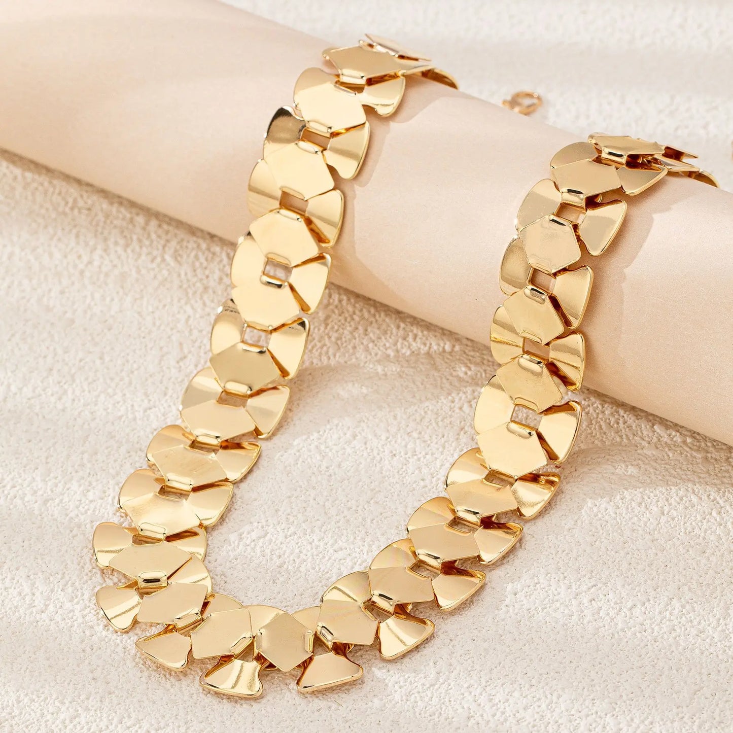 Necklace For Women Girls Exaggerated Personality Hip Hop Splicing Simple Style Fashion Jewelry Party Gift OL Holiday CN066