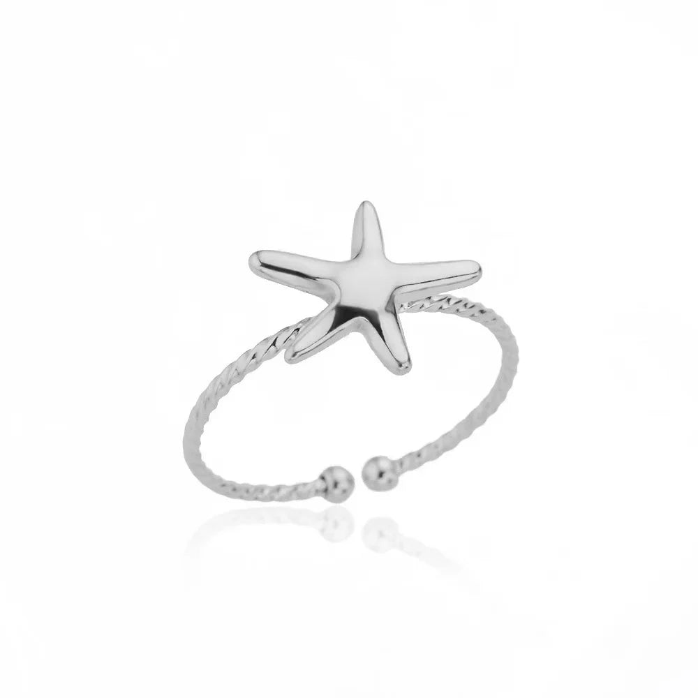 AAA Zircon Simple Geometric Ring Elegant Women's Daily Work Opening Adjustable Rings for Women Bridal Engagement Jewelry Gift