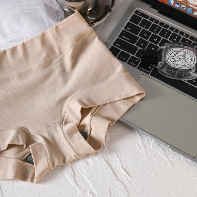 Women's Panties Fully Surrounded Comfortable Antibacterial Crotch Traceless Pure Cotton High Elasticity Breathable Underpants