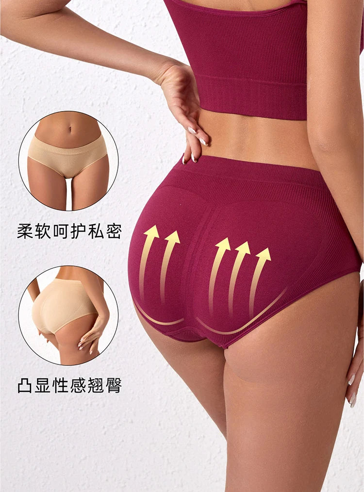 Menstrual Panties for Women Comfortable Physiological Underwear Absorbency Leak Proof Briefs Cotton Lingerie Period Underpants