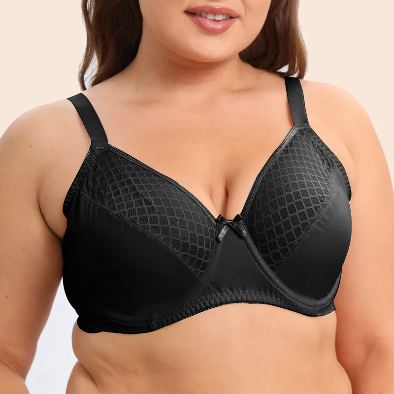 Bra Full Cup Underwear Brasier Wireless Bras For Women Woman Clothes Womens Lingerie C D DD 40 42 44 46 48