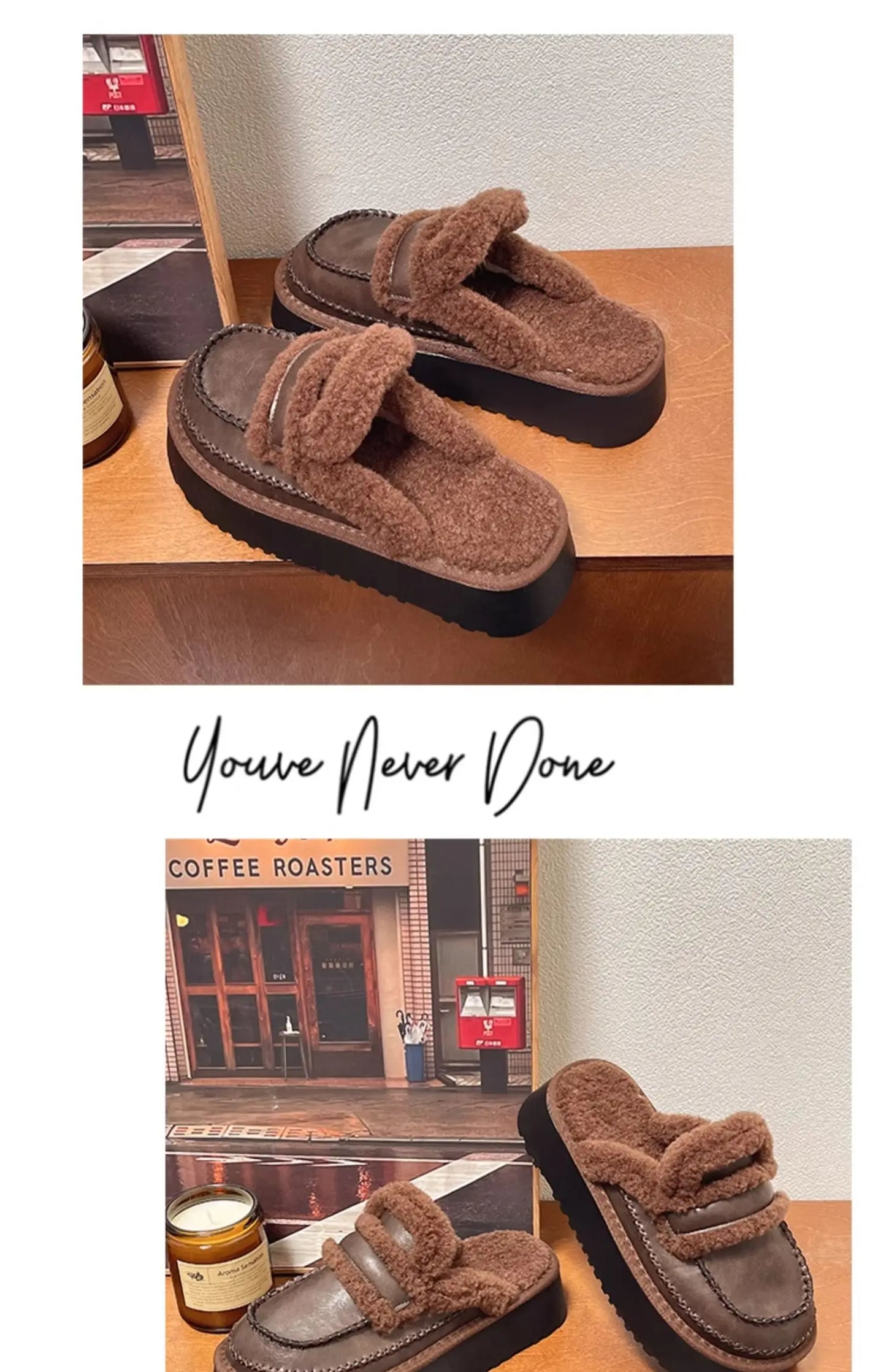 Shoes Loafers Ladies' Slippers Luxury Slides Winter Footwear Cover Toe Slipers Women Platform Designer 2024 House Slippers Platf