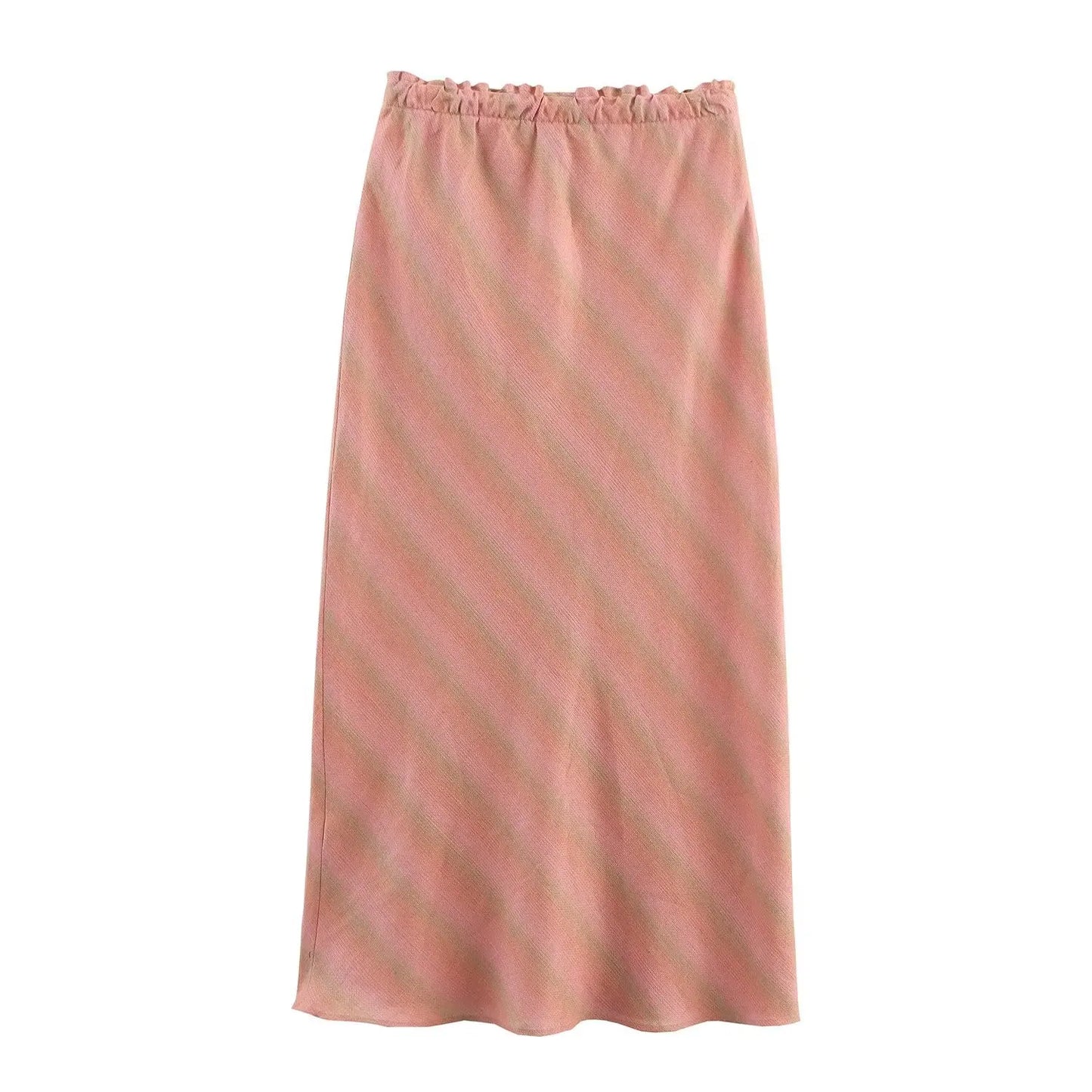 Skirts Summer Women's Wear 2025 New Fashion Straight Elegant High Waist Women's Skirts All-match Simple Holiday Skirts