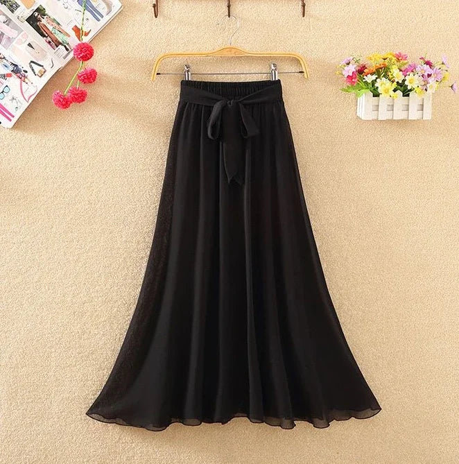 Skirts for Women Summer 2025 A Line High Waist Woman Skirt Casual Trend Modest Vintage Cheap Quality Korean Fashion Style Y2k V