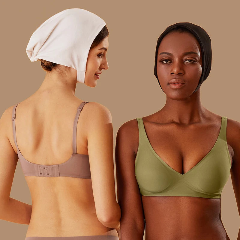 Sexy Bras For Women Seamless Women's Bra No Wire Push Up Brassiere Underwear Breathable Soft Thin Female Intimates  Lingerie