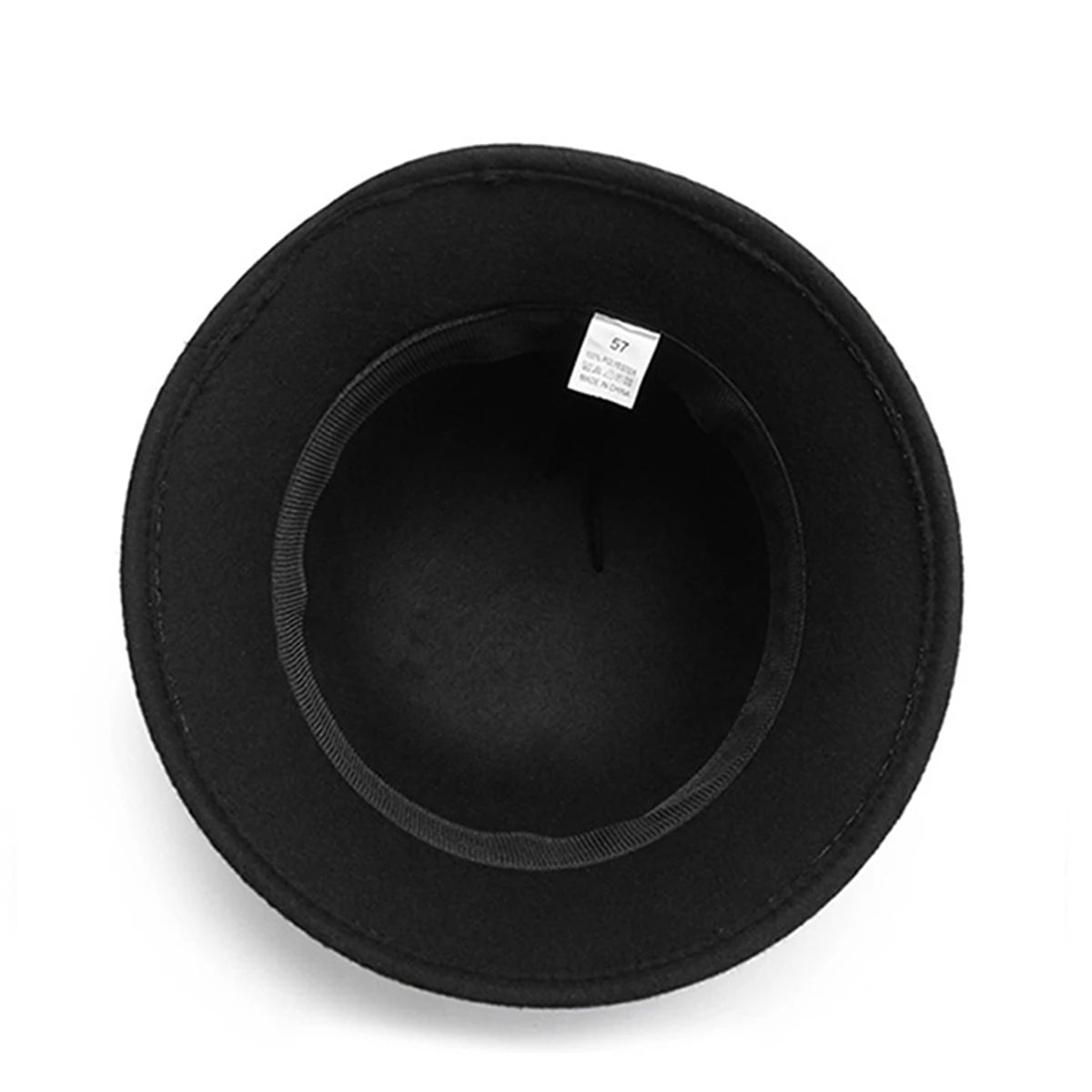 Women's Hat for Spring, Autumn, and Winter Korean Style British Fashion Versatile Jazz Woolen Bucket Hat Fisherman Hat Wide-Brimmed Hat for Parties, Outings, Shopping, Work, and Students