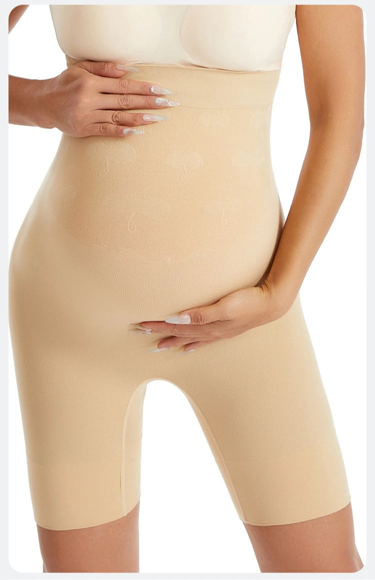 Plus Size Maternity Underwear Seamless for Women Postpartum Panties with Tummy Support Comfort Pregnancy Underwear for Women