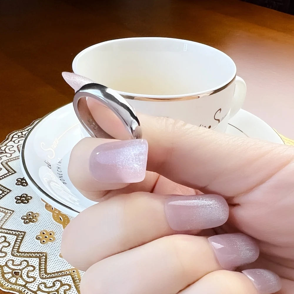 Band Ring  Classic Fine Jewerly For Women Men Lover Autumn Brand New Gift In 925 Sterling Silver