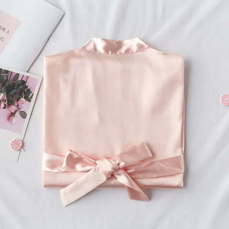 Bride To Be Dressing Gown Bridesmaid Bathrobe Team Bride Robe Wedding Decoration Bridal Shower Hen Bachelorette Party Decor