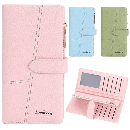 Women Long Wallets Slim Purse Handbags Female Purse Luxury Card Holder High Quality Zipper Wallet Pocket For Women