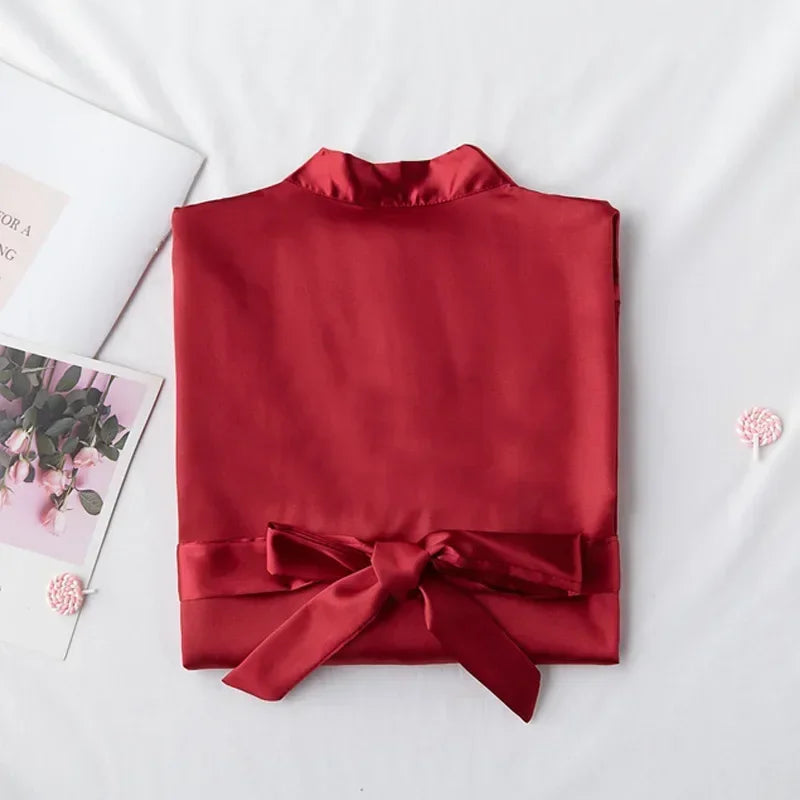Bride To Be Dressing Gown Bridesmaid Bathrobe Team Bride Robe Wedding Decoration Bridal Shower Hen Bachelorette Party Decor