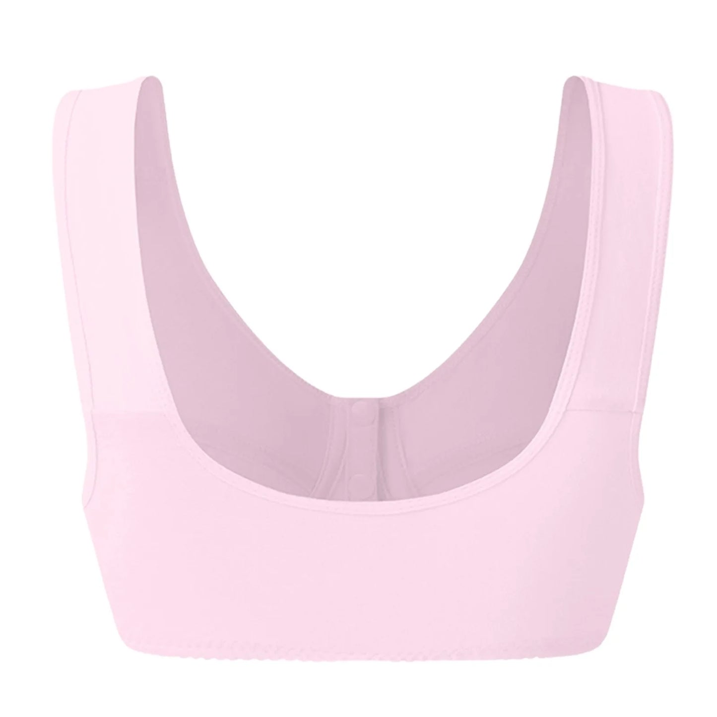 Women'S Front-Clasp Bra Lace Print Vest Design Comfortable Without Underwire Suitable Daily Wear All Season Everyday Home Scenes