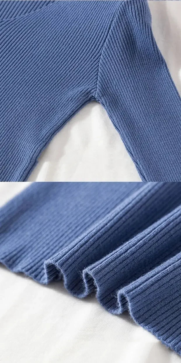 Women Sweater 2026 New Autumn Winter Long Sleeve Pullover Basic Top Fashion V-neck Elastic Female Winter Solid Knitted Jumper