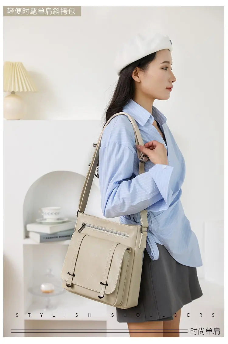 Women's Hand Bag With Trendy Design And High-End Leather Showing Elegant Look For Daily Outings