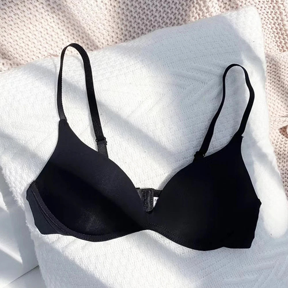 Womens Bra Slight Bralette Wireless Sexy Lingerie Female Underwear Small Chest Wear BH Tops Size AAA AA A B Cup