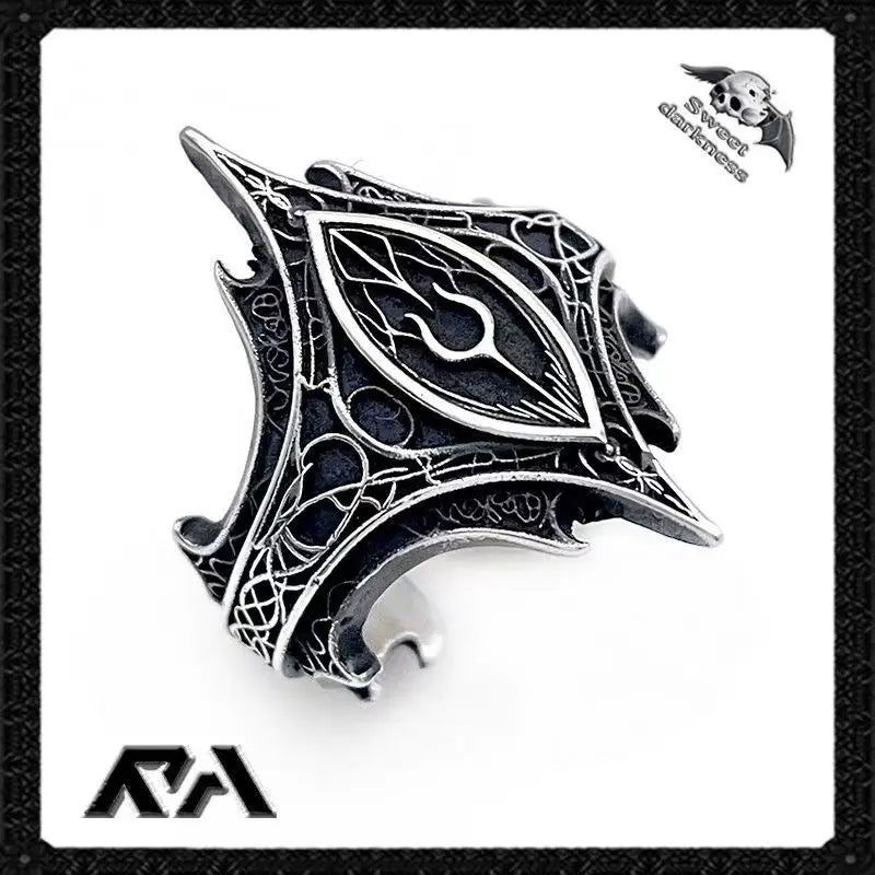 New Vintage, Creative Holiday Gifts Personalized Jewelry Dark Classical Gothic Open Ring
