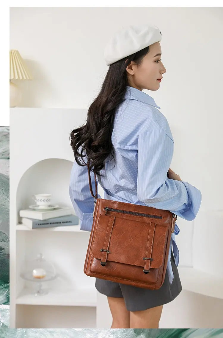 Women's Hand Bag With Trendy Design And High-End Leather Showing Elegant Look For Daily Outings