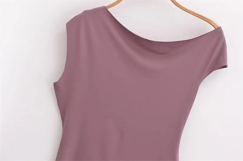 Bodysuits Summer Women's 2025 New Elastic Tight-Fitting Jumpsuit Chic Elegant Holiday Women Bodysuits Fashion Youth Jumpsuit