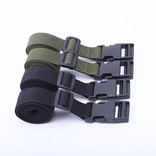 1.4M Buckle Tie-Down Belt Cargo Straps for Car Motorcycle Bike with PP Buckle Tow Rope Strong Card Buckle Belt for Luggage Bag