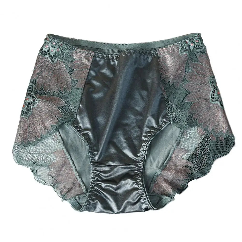 Women Seamless Panties Comfortable Seamless Panty for Women Elegant Lace Embroidered Women's Panties with Soft for Ladies