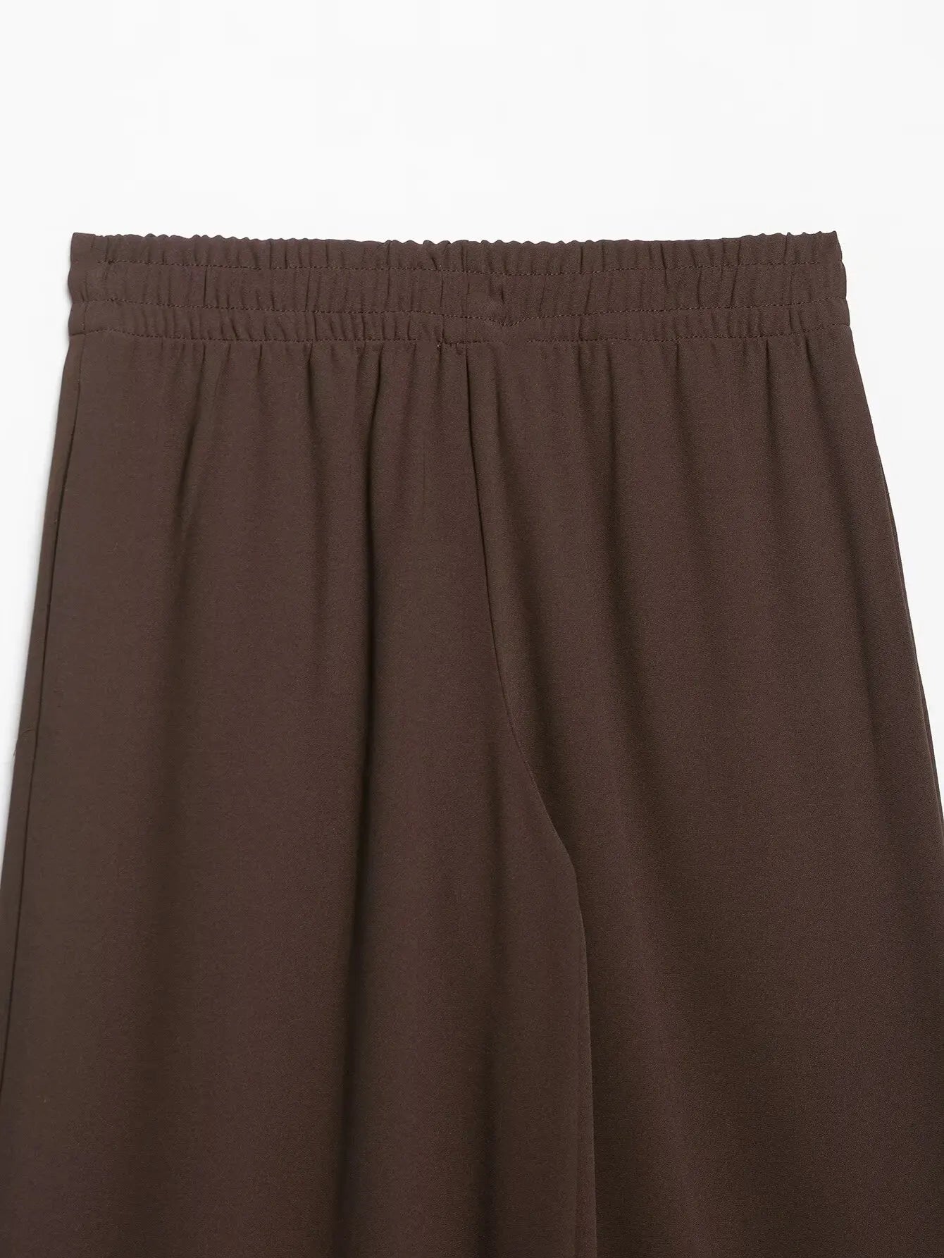 Women's Casual Suit Women Shirts Top+ Wide Leg Pants Two Pieces Sets For Women Long Sleeve Shirts Elastic Waist Trousers Suit