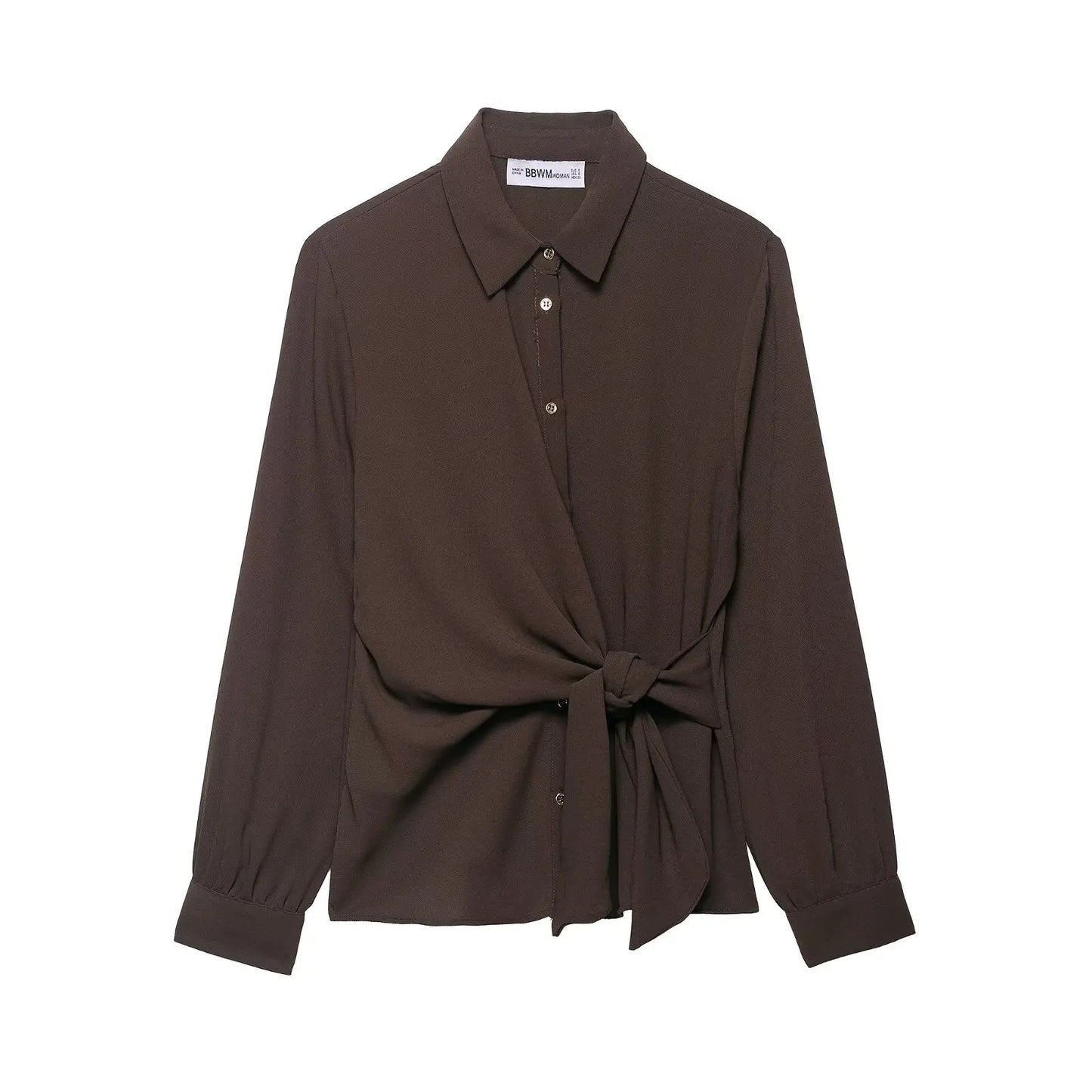 Women's Casual Suit Women Shirts Top+ Wide Leg Pants Two Pieces Sets For Women Long Sleeve Shirts Elastic Waist Trousers Suit