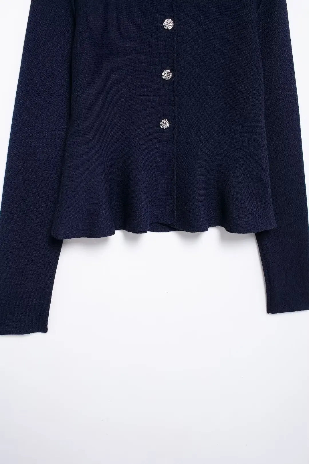 HH Women Skirt Suit O-Neck Single Breasted Long Sleeve Knitted Cardigan Top+Elegant Elastic Waist High Street Mini Skirt