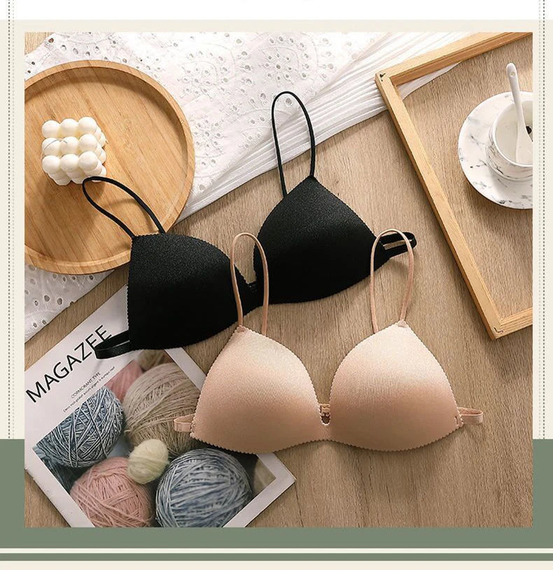 Fashion Women's Bra for Woman Push-up Bras Lingerie Sexy Underwear Set Sports Seamless Clothing Ladies Summer Unwired Intimates
