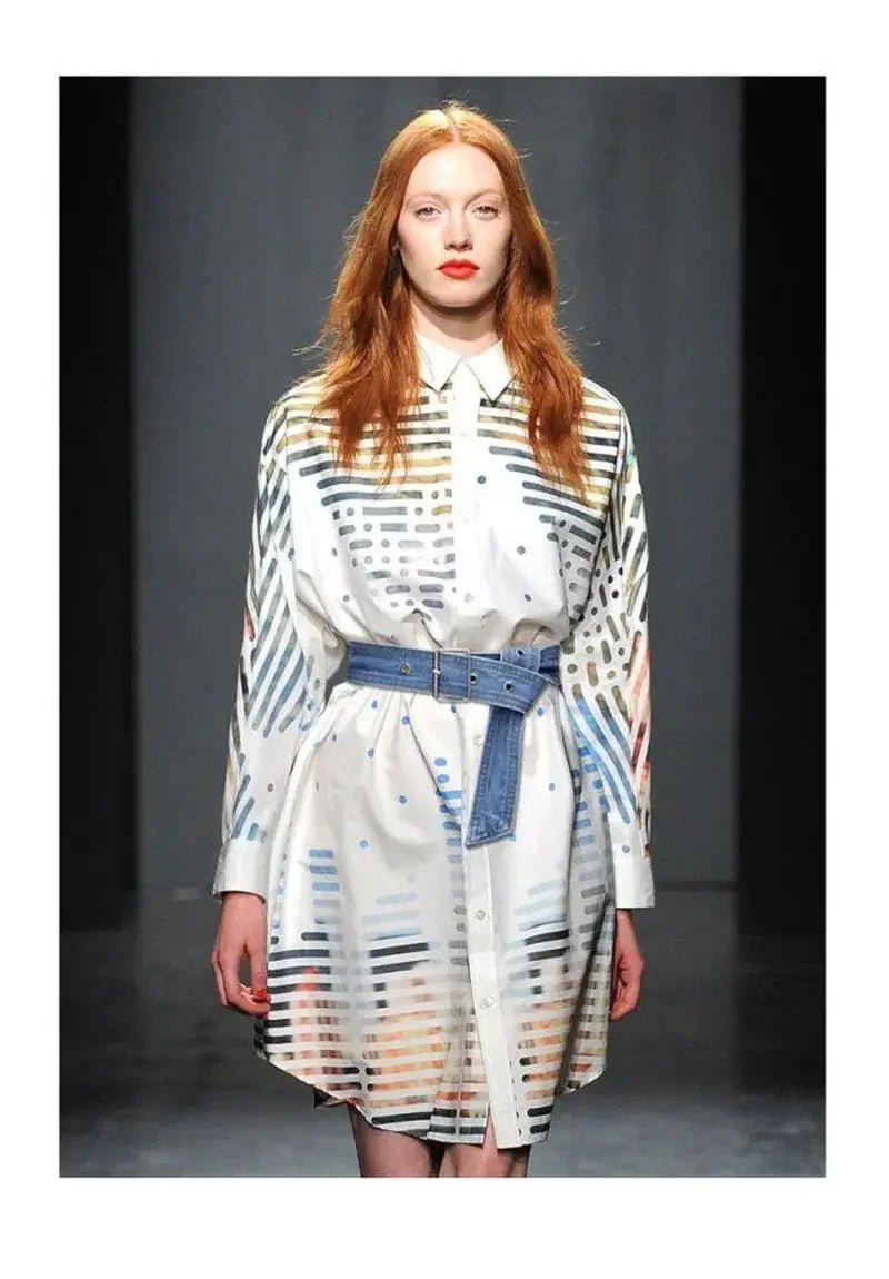 Women's Belt for Denim Waist Pin Buckle Wide Young Girls Fashion Retro Outer Wearing Accessories Shirt Skirt Decorative Belts